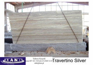 Travertino-Silver
